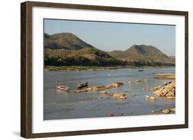 Mekong River, Luang Prabang, Laos, Indochina, Southeast Asia, Asia-Ben Pipe-Framed Photographic Print