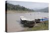 Mekong River, Near Luang Prabang, Laos-Robert Harding-Stretched Canvas