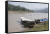 Mekong River, Near Luang Prabang, Laos-Robert Harding-Framed Stretched Canvas