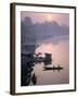 Mekong River, River Boat Houses, Thailand-Steve Vidler-Framed Photographic Print