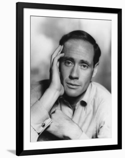 Mel Ferrer (B191), Cuban-American Film Actor, Producer and Director, 1950S-null-Framed Photographic Print