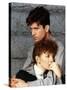 Mel Gibson and Diane Keaton MRS. SOFFEL, 1984 directed by GILLIAN ARMSTRONG (photo)-null-Stretched Canvas