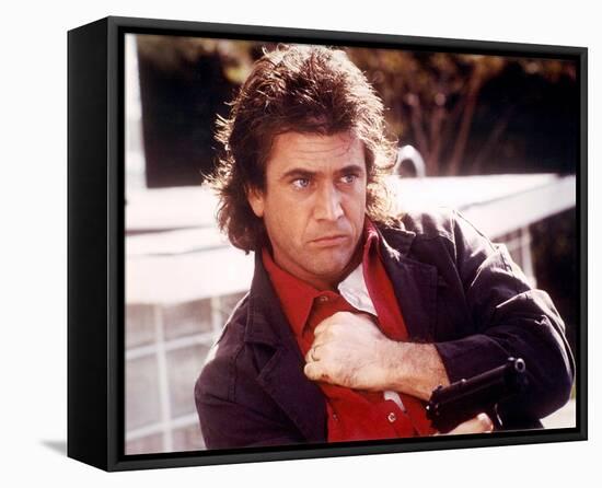 Mel Gibson - Lethal Weapon-null-Framed Stretched Canvas