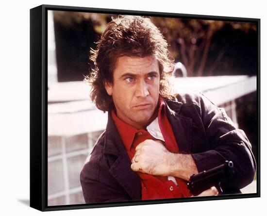 Mel Gibson - Lethal Weapon-null-Framed Stretched Canvas