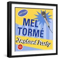 Mel Torme - Instant Party-null-Framed Art Print