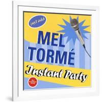 Mel Torme - Instant Party-null-Framed Art Print