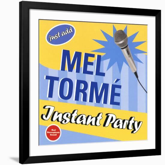 Mel Torme - Instant Party-null-Framed Art Print