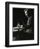 Mel Torme on the Drums at the Bristol Hippodrome, 1950S-Denis Williams-Framed Photographic Print