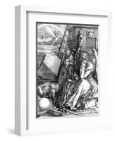 Melancholia, 1514-Albrecht Dürer-Framed Giclee Print