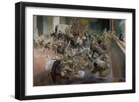 Melancholia, 1890/94-Jacek Malczewski-Framed Giclee Print