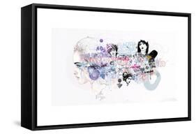 Melancholia Nostalgia And Other Related Feeling-Mydeadpony-Framed Stretched Canvas