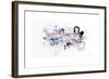 Melancholia Nostalgia And Other Related Feeling-Mydeadpony-Framed Art Print