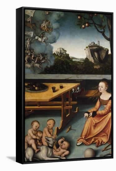 Melancholia-Lucas Cranach the Elder-Framed Stretched Canvas