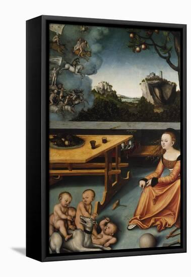 Melancholia-Lucas Cranach the Elder-Framed Stretched Canvas