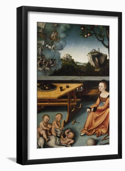 Melancholia-Lucas Cranach the Elder-Framed Giclee Print