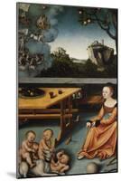 Melancholia-Lucas Cranach the Elder-Mounted Giclee Print