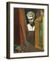 Melancholie Hermetique, 1919-Giorgio De Chirico-Framed Art Print