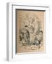 'Melancholy End of Tib Gracchus', 1852-John Leech-Framed Giclee Print