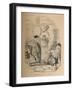 'Melancholy End of Tib Gracchus', 1852-John Leech-Framed Giclee Print