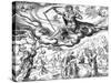 Melancholy, from 'The Four Temperaments' Series, Engraved by Harmen Jansz Muller, 1566-Maarten van Heemskerck-Stretched Canvas