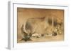 Melancholy Horse (18th Century)-null-Framed Giclee Print