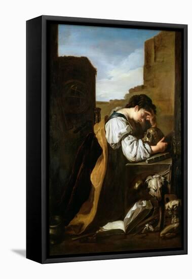 Melancholy-Domenico Fetti or Feti-Framed Stretched Canvas