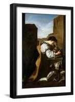 Melancholy-Domenico Fetti or Feti-Framed Giclee Print