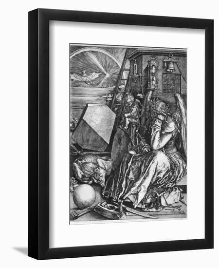 Melancolia, 1514-Albrecht Durer-Framed Giclee Print