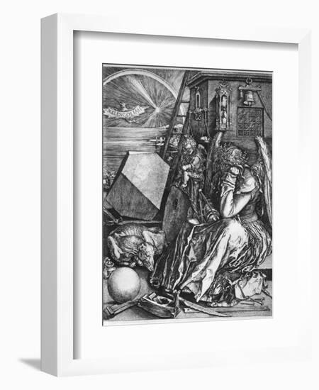 Melancolia, 1514-Albrecht Durer-Framed Giclee Print