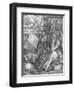 Melancolia, engraving, 1514-Albrecht Dürer-Framed Giclee Print