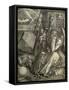 Melancolia-Albrecht Dürer-Framed Stretched Canvas