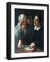 Melancthon, Expounding A Text, 1863-Solomon Alexander Hart-Framed Giclee Print