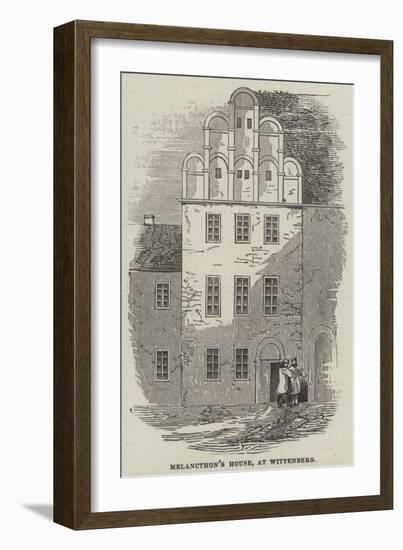 Melancthon's House, at Wittenberg-null-Framed Giclee Print