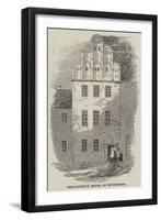 Melancthon's House, at Wittenberg-null-Framed Giclee Print