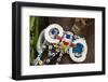 Melanesia, Papua New Guinea, traditional attire performing-Cindy Miller Hopkins-Framed Photographic Print