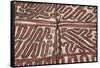 Melanesia, Papua New Guinea, Tufi. Traditional Handmade Tapa Cloth-Cindy Miller Hopkins-Framed Stretched Canvas