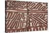 Melanesia, Papua New Guinea, Tufi. Traditional Handmade Tapa Cloth-Cindy Miller Hopkins-Stretched Canvas