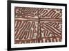 Melanesia, Papua New Guinea, Tufi. Traditional Handmade Tapa Cloth-Cindy Miller Hopkins-Framed Photographic Print