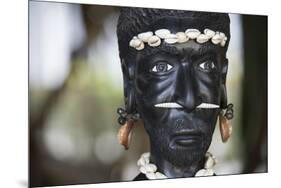 Melanesia, Solomon Islands, Guadalcanal Island, Honiara. Wood Carving-Cindy Miller Hopkins-Mounted Premium Photographic Print