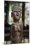 Melanesia, Solomon Islands, Guadalcanal Island. Wood Carved Figurine-Cindy Miller Hopkins-Mounted Photographic Print