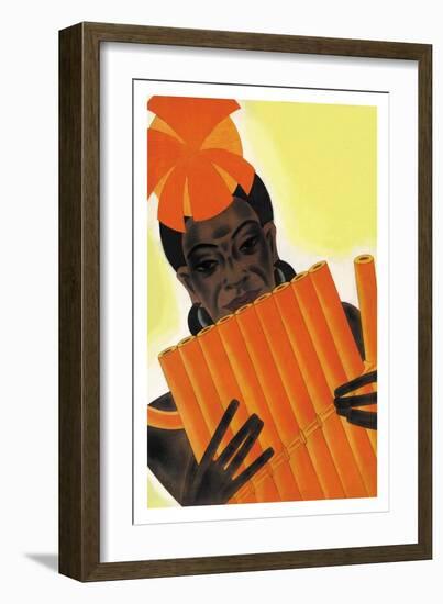 Melanesian Intervals-Frank Mcintosh-Framed Art Print