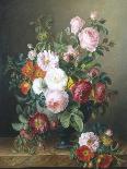 Still Life of Roses-Melanie De Comolera-Mounted Giclee Print