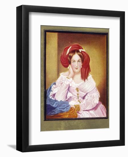 Melanie Zichy von Metternich-Moritz Michael Daffinger-Framed Giclee Print