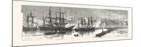 Melbourne, a Sketch Made 1855, Australia, 1880-null-Mounted Premium Giclee Print