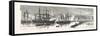 Melbourne, a Sketch Made 1855, Australia, 1880-null-Framed Stretched Canvas