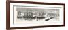 Melbourne, a Sketch Made 1855, Australia, 1880-null-Framed Giclee Print