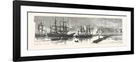 Melbourne, a Sketch Made 1855, Australia, 1880-null-Framed Giclee Print