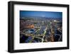 Melbourne aerials, Cityscapes.-John Gollings-Framed Photo