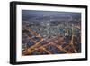 Melbourne aerials, Cityscapes.-John Gollings-Framed Photo