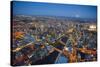 Melbourne aerials, Cityscapes.-John Gollings-Stretched Canvas